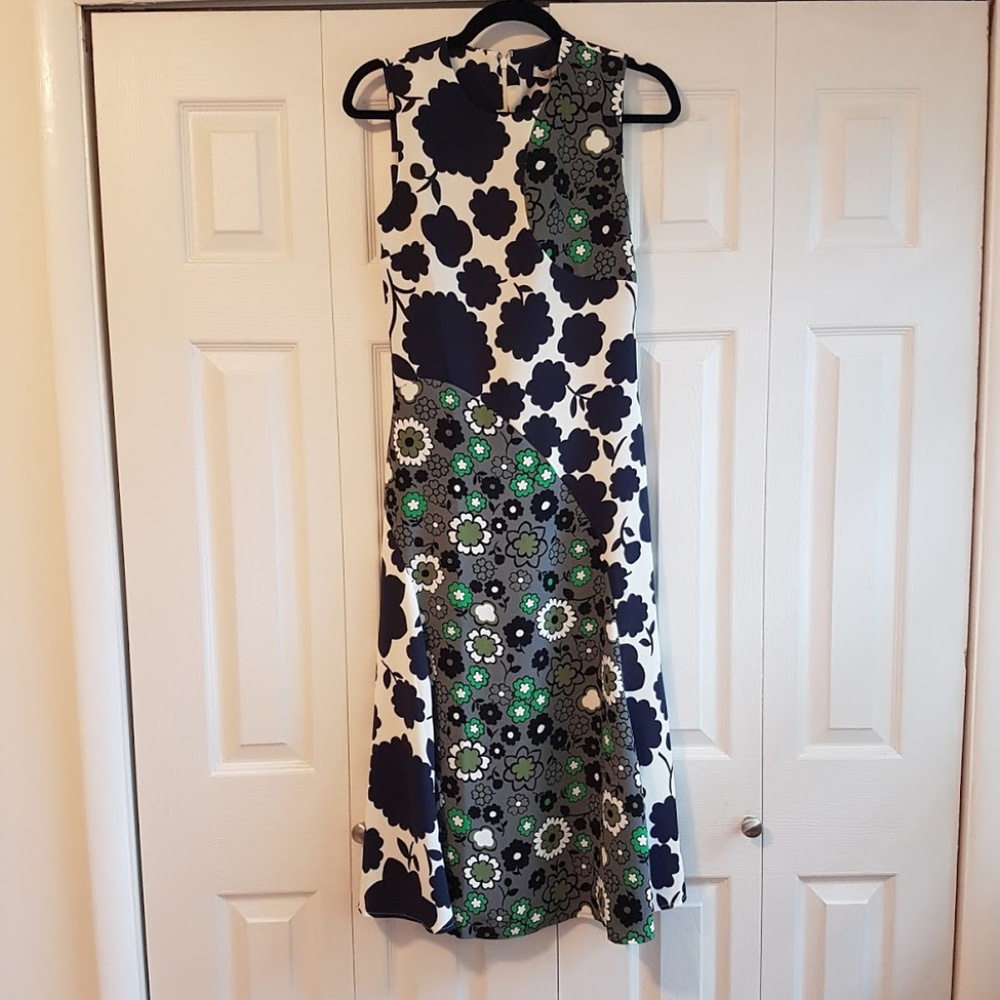Finery mixed print flared dress (from UK)